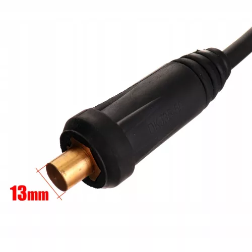 Cablu de Sudură Profesional 200A, 7m, Conectori 25-50