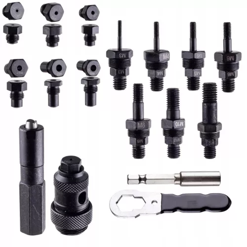 Adaptor Profesional Nituri NIETSAVAR pentru Bormașină M3-M10, 6.4mm