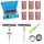 Kit Reparare Anvelope Rapid HT-22, 30 Piese