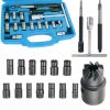 Set Curățare Scaun Injectoare Profesional, 17 Piese