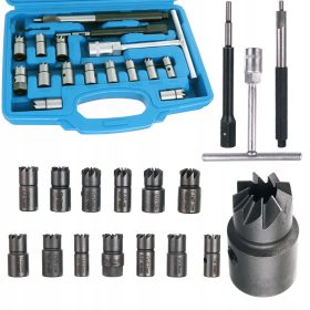 Set Curățare Scaun Injectoare Profesional, 17 Piese