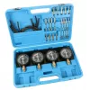 Set de Măsurare Vid TC Technic LT-A1770 pentru Sincronizare Carburatoare, 4 Ceasuri și Adaptoare
