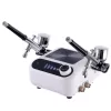 Compresor aerograf HS-A9K dublu piston cu 2 pistoale și reglaj presiune