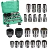 Set Chei Tubulare TC Technic 1/2" 8-36mm, Crom-Vanadiu, Cutie Plastic