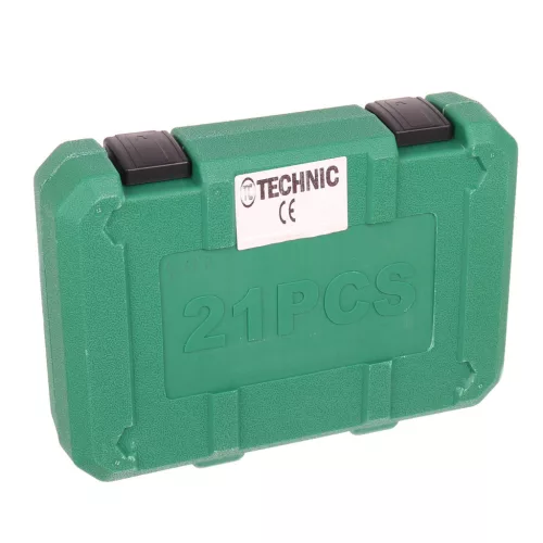 Set Chei Tubulare TC Technic 1/2" 8-36mm, Crom-Vanadiu, Cutie Plastic