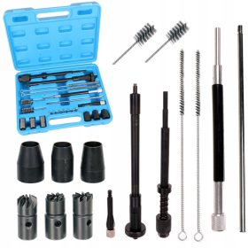   Set Profesional Curățare și Frezare Scaune Injectoare 22 Piese TC Technic