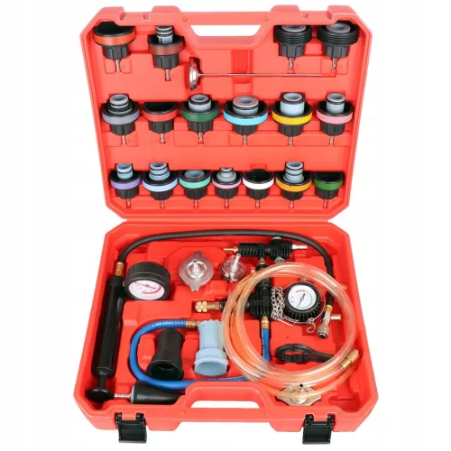 Kit Profesional Testare Etanșeitate Sistem Răcire Auto 28 Piese