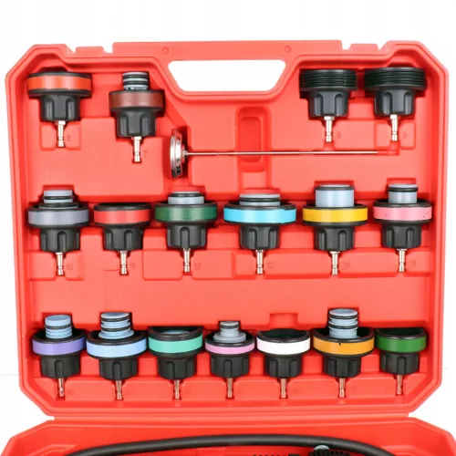 Kit Profesional Testare Etanșeitate Sistem Răcire Auto 28 Piese