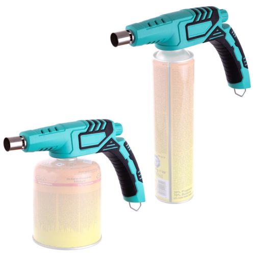 Lampă de Gaz Profesională cu Cartuș, 1300°C, 1400W, Aprindere Piezo