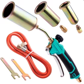   Torch profesional pentru acoperiș cu 3 duze, 56kW, max 1850°C
