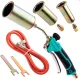 Torch profesional pentru acoperiș cu 3 duze, 56kW, max 1850°C