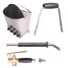 Pistol Pneumatic Tencuială cu 8 Duze, Găleată 4L, Presiune 6-9 Bar