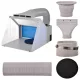 Cabină Vopsit Aerograf Portabilă LED HS-E420DCLBK