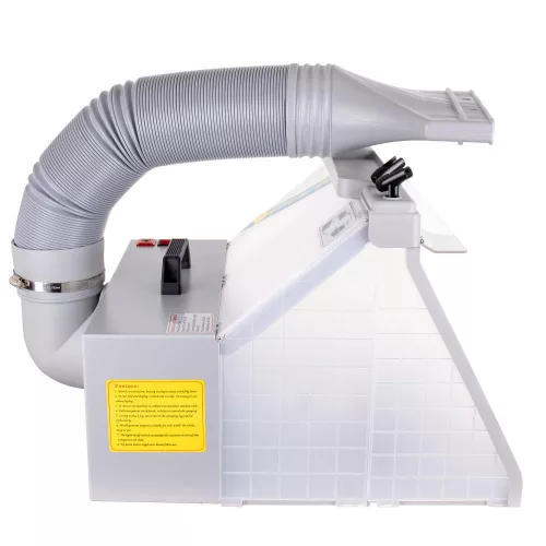 Kabină de Vopsire Pliabilă cu LED și 4 Suporturi Aerograf HS-E426DCLK