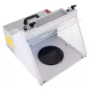 Kabină de Vopsire Pliabilă cu LED și 4 Suporturi Aerograf HS-E426DCLK