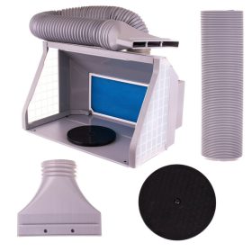   Cabină de Pictură Portabilă HS-E550LK cu LED și Ventilator Dublu