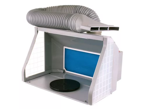 Cabină de Pictură Portabilă HS-E550LK cu LED și Ventilator Dublu