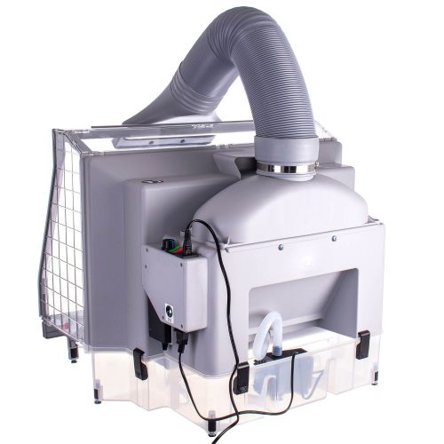 Cabină de Pictură Modelism HS-E600, Perdea Apă, LED, 60 cm