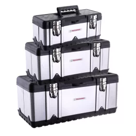   Set 3 Cutii Unelte Profesionale TC Technic, Oțel Inoxidabil și Plastic