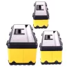 Set 3 Cutii de Scule Robuste, Plastic și Metal, pentru Atelier