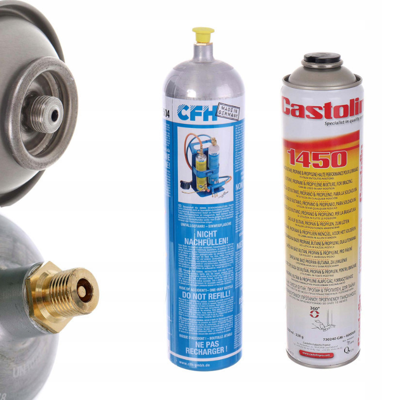 Set butelii oxi-gaz CFH FIX 3100, oxigen și propan-butan